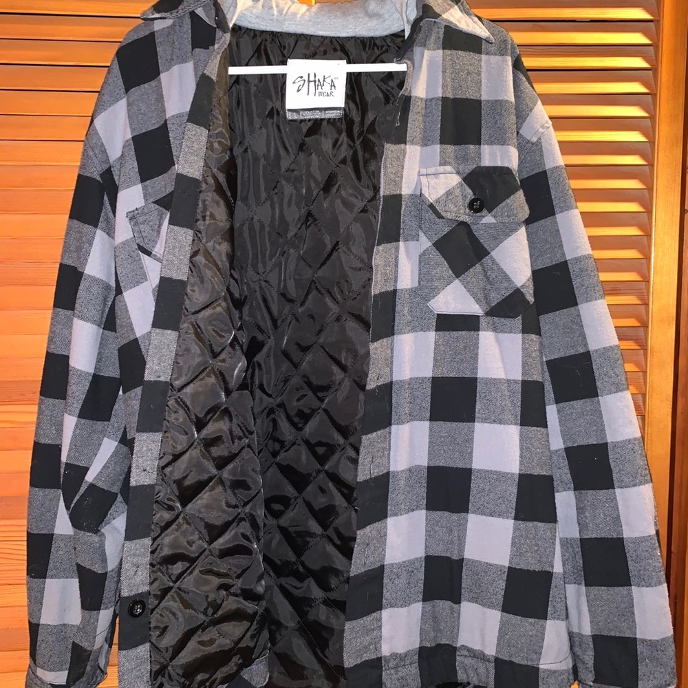 Men’s Shaka quilted hoodie